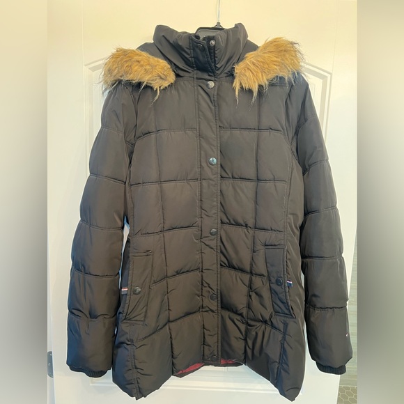 Women’s Tommy Hilfiger full length jacket, Size L - Picture 1 of 7
